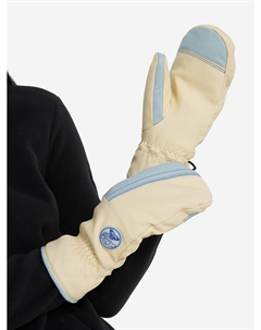 Варежки женские Chloe Kim Leather, Бежевый Roxy