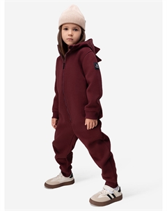 Комбинезон утепленный для девочек, Красный Bodo