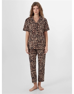 Комплект домашний женский с леопардовым принтом Mark formelle