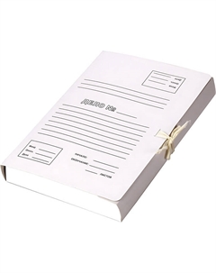 Папка Дело с завязками с расширением до 40 мм (380 г/кв.м, 10 штук в упаковке) Attache