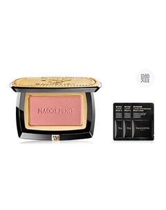 Компактные шелковистые румяна Gauzy Magic Blush + Black Cream Maogeping