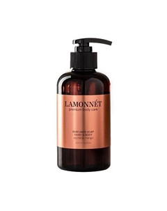 Жидкое мыло для рук и тела парфюмированное. Манго и орхидея 300 Lamonnet