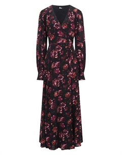 Платье из вискозы и шелка The kooples