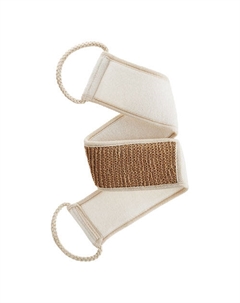 Мочалка-пояс для тела натуральная джут Deco