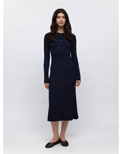 Платье с отложным воротником Conso