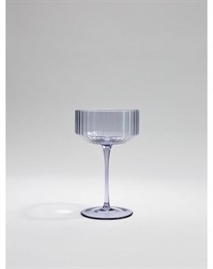 Бокал из стекла с рельефным узором Sela