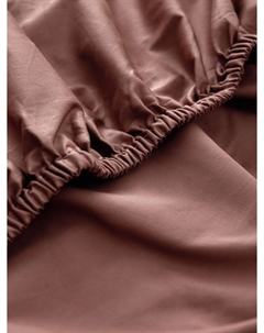 Простыня на резинке из сатина 160х200 см Sela