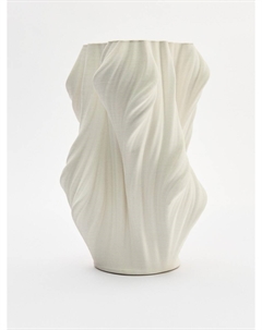 Ваза из керамики с рельефным узором Sela