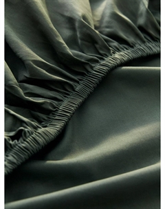 Простыня на резинке из сатина 160х200 см Sela