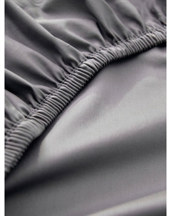 Простыня на резинке из сатина 160х200 см Sela