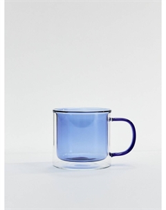 Стеклянная кружка с двойными стенками Sela