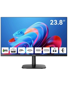 Монитор 23,8" MF2410 1920x1080, 16:9, IPS, 300 cd/m, 1000:1, 4 ms, 178°/178°, 120Hz, HDMI, VGA, DP, Spk, Black Aiwa
