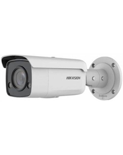 Камера видеонаблюдения IP DS-2CD2T27G2-L(C)(2.8MM), 1920 х 1080, 2.8 мм, белый Hikvision