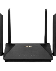 Wi-Fi роутер ASUS RT-AX1800U, Wi-Fi 6, AX1800, 2.4/5ГГц, 3 LAN, 1xUSB, черный Asus