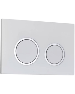 Кнопка смыва для унитаза Flush V11 пластик, цвет белый глянец Veconi