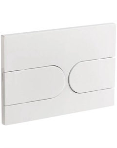 Кнопка смыва для унитаза Flush V6 пластик, цвет белый глянец Veconi