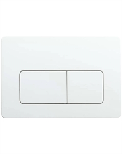 Кнопка смыва для унитаза Flush V5 пластик, цвет белый глянец Veconi