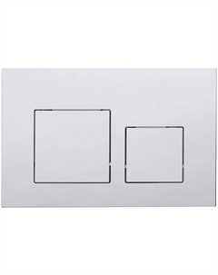 Кнопка смыва для унитаза Flush V4 пластик, цвет хром глянец Veconi