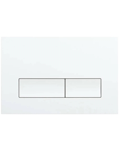 Кнопка смыва для унитаза Flush V1 пластик, цвет белый глянец Veconi