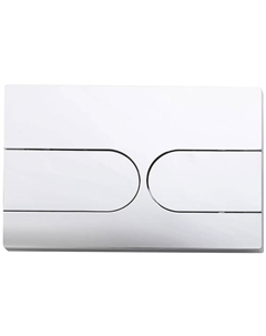 Кнопка смыва для унитаза Flush V6 пластик, цвет хром глянец Veconi