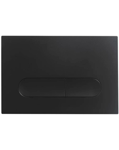 Кнопка смыва для унитаза Flush V3 пластик, цвет матовый черный Veconi