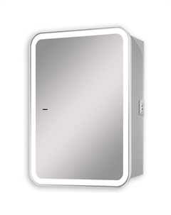 Шкаф зеркальный SILVER MIRRORS Фиджи Flip 50 ИК бесконтактный сенсор Silver mirrors