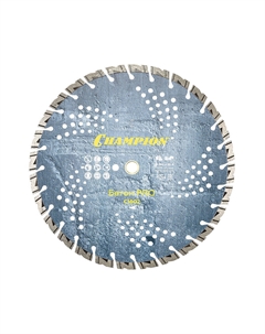 Диск алмазный по бетону Heavyсut Pro 350x25,4x10 мм сегментный сухой рез (C1602) Champion