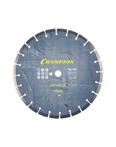 Диск алмазный по бетону Concremax ST 350x25,4x10 мм сегментный сухой рез (C1604) Champion