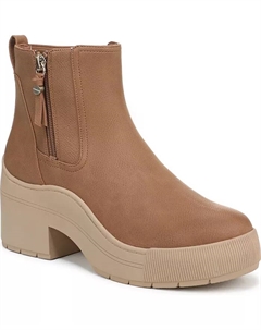 Женские ботинки Time Off на платформе с молнией, коричневый Dr. scholl's