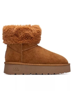 Женские удобные замшевые ботильоны от , загар/бежевый Xti