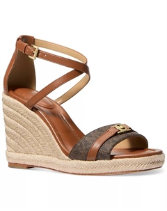 Мэнди эспадрильи на танкетке, коричневый Michael kors