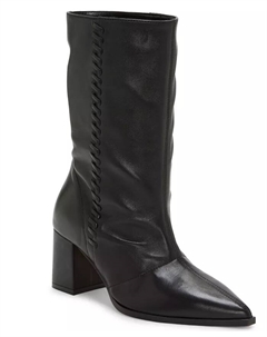 Женские ботинки Lorrys на блочном каблуке, черный Vince camuto