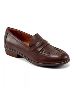 Женские плетеные лоферы Edith без шнуровки, коричневый Earth