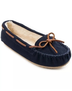 Женские тапочки Cally, синий Minnetonka