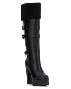 Женские утепленные высокие сапоги Imerald Platform, черный Jessica simpson