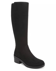 Женские моющиеся высокие сапоги Optimum на молнии, черный Lifestride