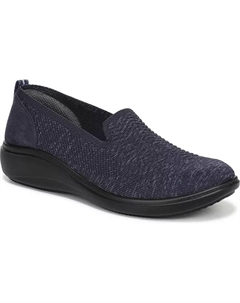 Женские моющиеся слипоны Boulevard с круглым носком, синий Lifestride