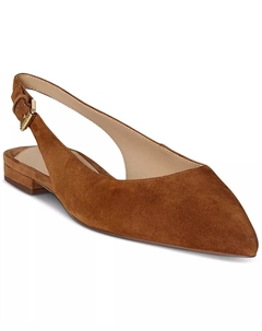 Женские балетки Londyn на ремешке, коричневый Lauren ralph lauren