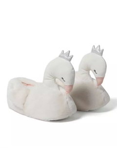 Уютные тапочки Cozyfoams для женщин с закрытой пяткой и мягкими зверушками, белый Dearfoams