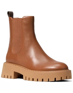 Женские ботинки-челси Asher из кожи, коричневый Michael kors