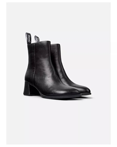 Кожаные ботинки Kora на молнии, черный Camper