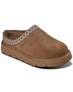 Женские тапочки BOBS Keepsakes Lite - уютные тапочки Cozy Cascade Comfort от Finish Line, коричневый Skechers