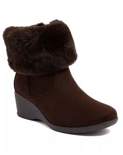 Женские уютные ботильоны Carlyta на платформе, коричневый Jones new york