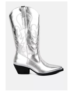 Сапоги Ponsies для женщин, серебро London rag
