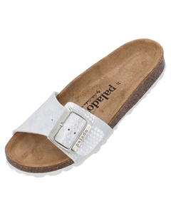 Мюли, цвет weiß struktur Palado