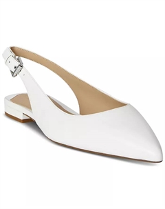 Женские балетки Londyn на ремешке, белый Lauren ralph lauren