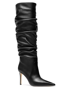 Женские сапоги Dawn на каблуке с острым носом, черный Michael kors