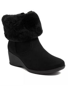 Женские уютные ботильоны Carlyta на платформе, черный Jones new york