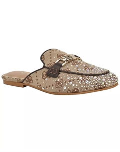 Женские ботинки-мюли Bommiyaa с декоративными элементами, коричневый Guess