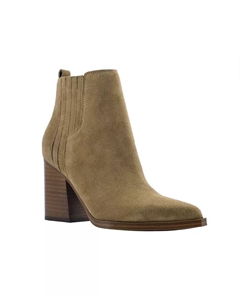 Женские ботинки на блочном каблуке, коричневый Marc fisher